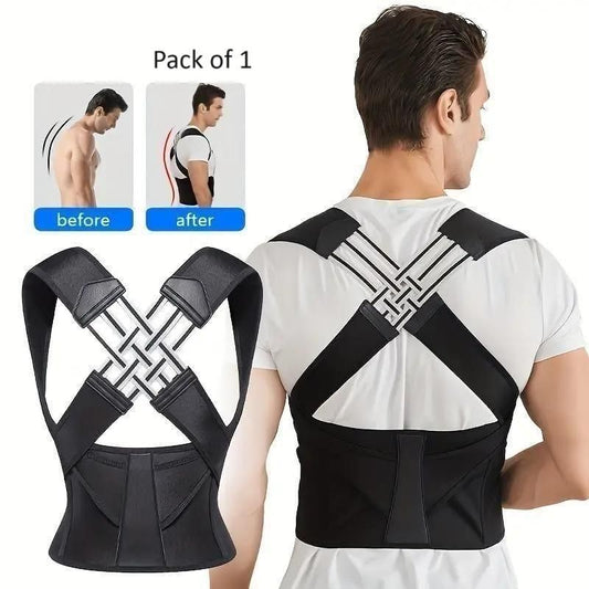 Adjustable Back Posture Corrector/ Slouching Relieve Pain Belt Women/Men